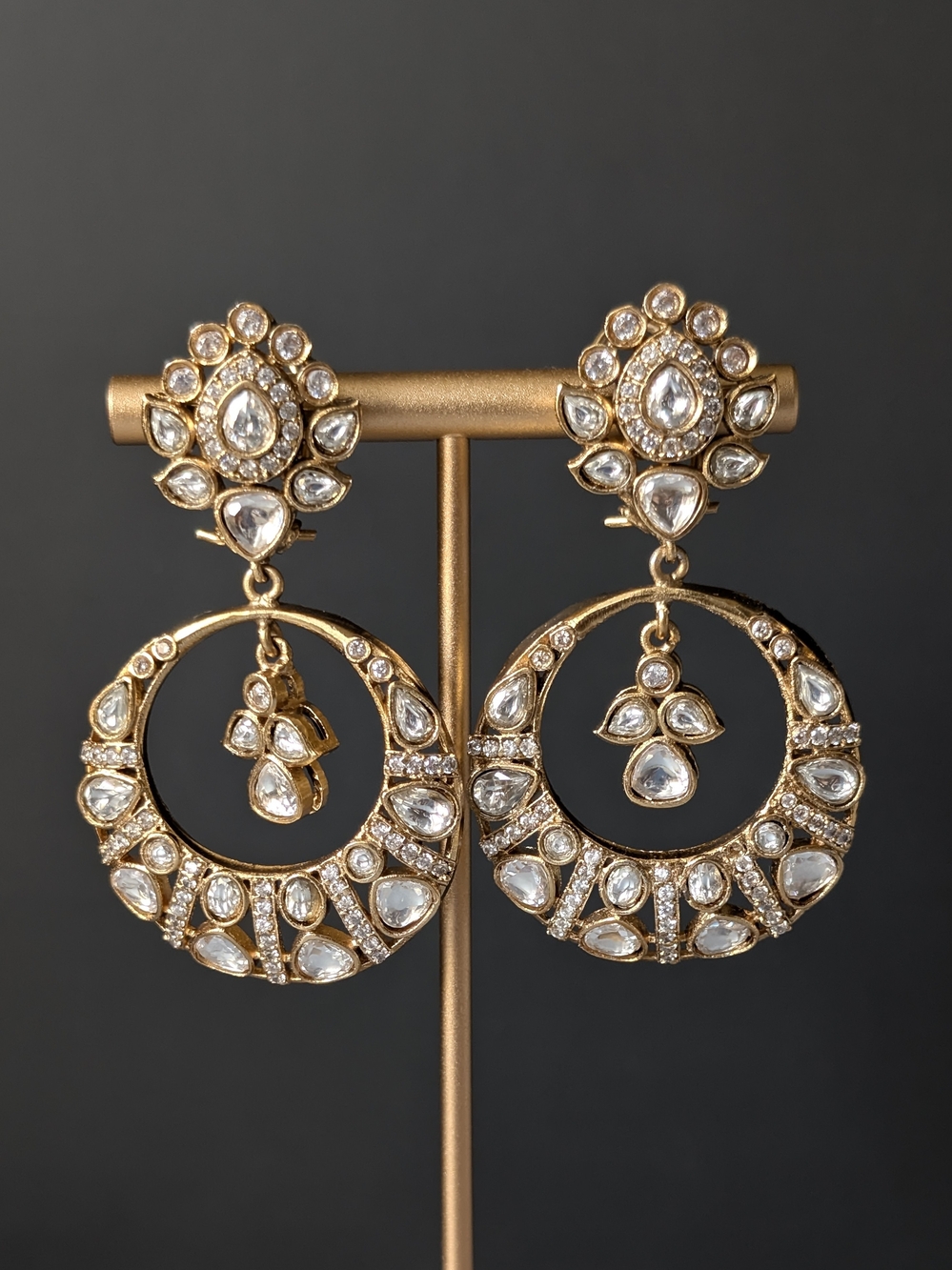 Hoop Drop Earrings